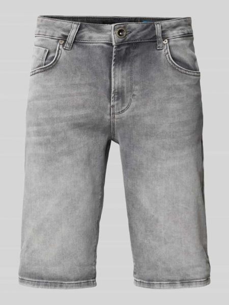 Szorty jeansowe z kieszeniami Cars Jeans srebrne