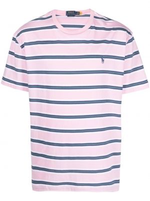 T-shirt med broderi i fleece Polo Ralph Lauren