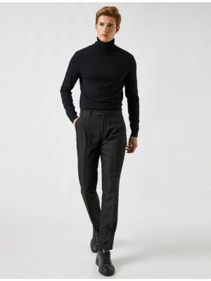 Pantaloni chino Koton negru