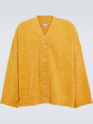Cárdigan de lana Loewe amarillo