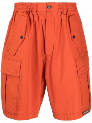 Pantaloncini cargo Dsquared2 arancione