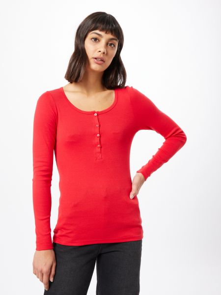 Tričko s dlhými rukávmi H.i.s červená