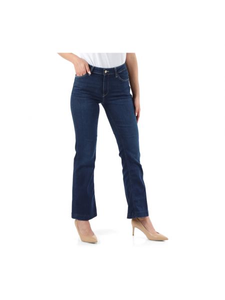 Bootcut jeans mit reißverschluss ausgestellt Guess blau