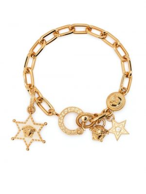 Brăţară cu imagine cu stele Versace - auriu