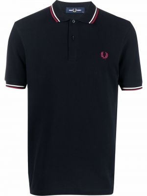 Polo με κέντημα Fred Perry μπλε