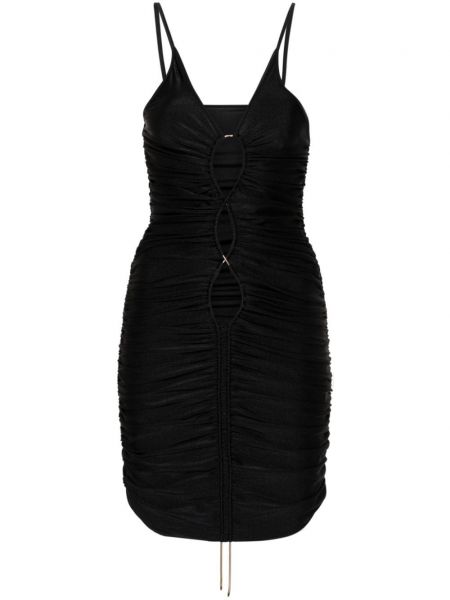 Rochie cu un singur umăr Amen negru