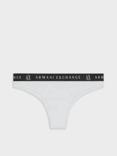 Бавовняні труси Armani Exchange білі
