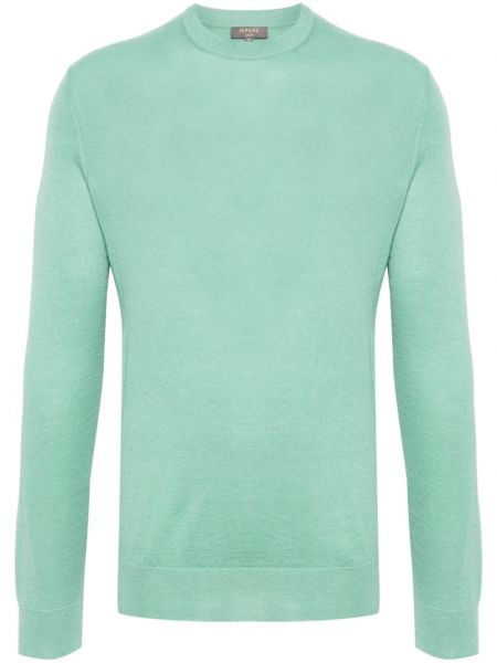 Кашмирен пуловер N.peal зелено