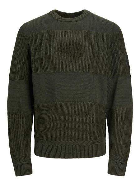 Пуловер Jack & Jones зеленый