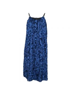 Sukienka Armani Pre-owned niebieska
