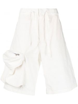 Shorts cargo en coton Oamc blanc