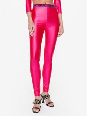 Versace Jeans Couture Legíny 74HAC101  Slim Fit - Růžová