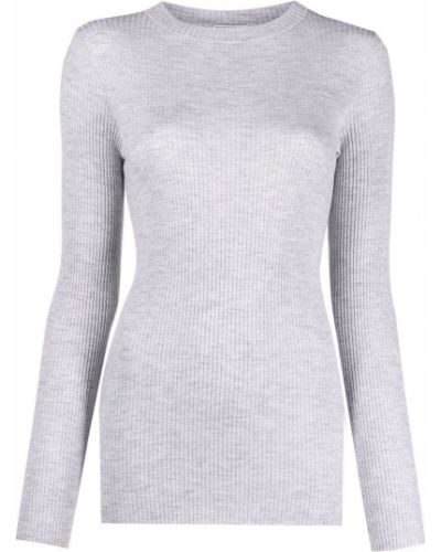 Jersey de tela jersey Brunello Cucinelli gris