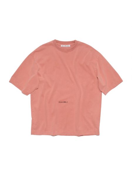 Oversize t-shirt Acne Studios pink
