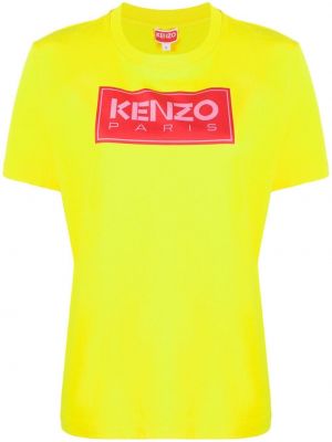 Bombažna majica s potiskom Kenzo