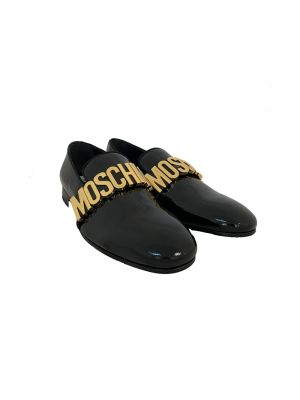 Loafers Moschino czarne