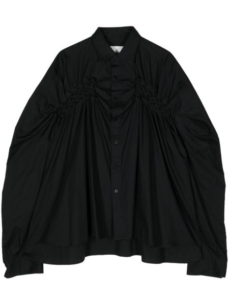 Koszula bawełniana Yoshiokubo czarna
