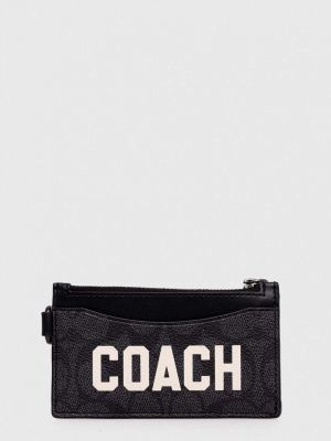 Серый кошелек Coach
