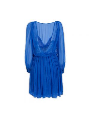 Mini vestido Alberta Ferretti azul
