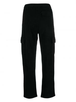 Kašmírové vlněné rovné kalhoty Simonetta Ravizza černé