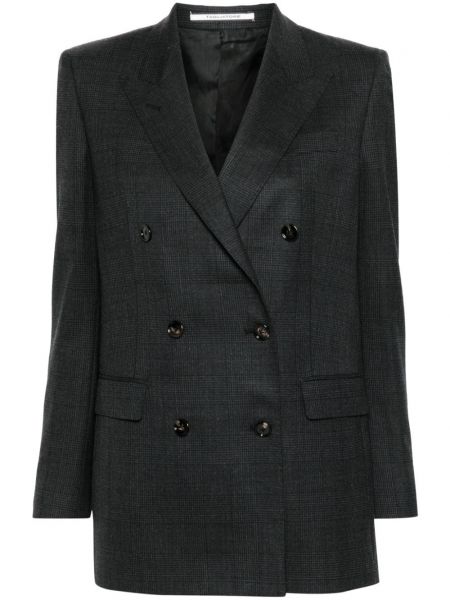 Dobbeltradet blazer Tagliatore sort