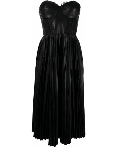 Vestido de cóctel con corazón Elisabetta Franchi negro
