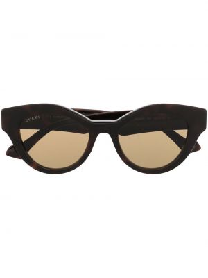 Okulary przeciwsłoneczne Gucci Eyewear brązowe