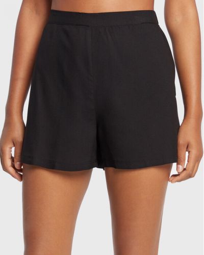 Calvin Klein Underwear Rövid pizsama nadrág 000QS6851E Fekete Regular Fit