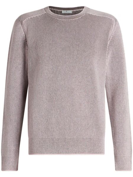 Rund hals sweatshirt med rund hals Etro