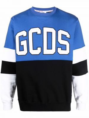 Trykt sweatshirt Gcds blå