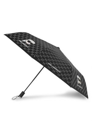 Czarny parasol Karl Lagerfeld