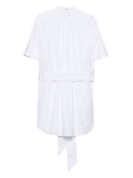 Šaty s límečkem Sa Su Phi bílé