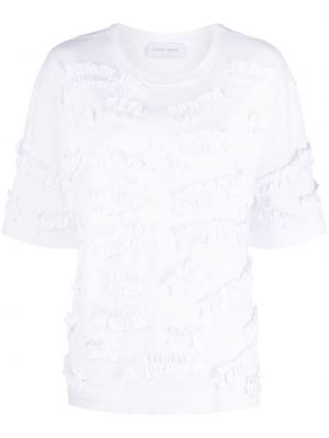 Bavlněné tričko Christian Wijnants bílé