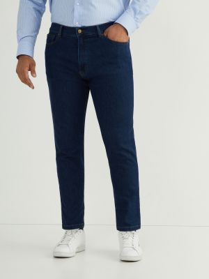 Тканевые брюки с карманами Mirto синие