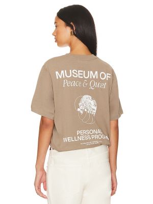 T-shirt Museum Of Peace And Quiet grau