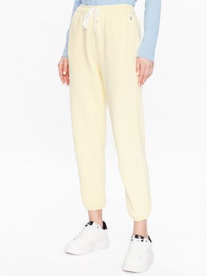 Pantaloni tuta Polo Ralph Lauren giallo