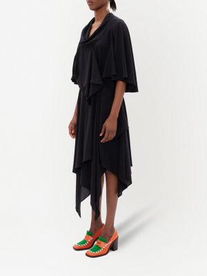 Asymetrické šaty Jw Anderson černé