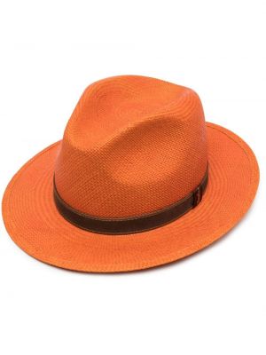 Велурена шапка Borsalino оранжево