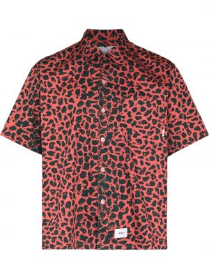 Camisa leopardo Wtaps rosa