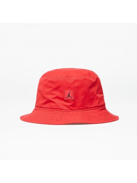 Pălărie de găleată Jordan roșu