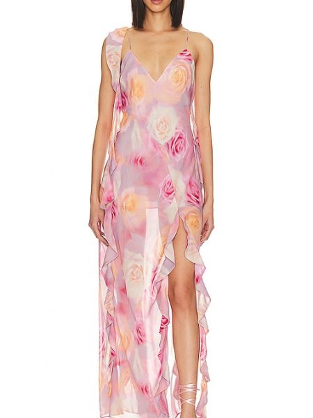 Vestito lungo For Love And Lemons rosa