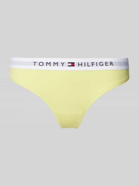 Stringi Tommy Hilfiger żółte