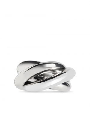 Prsten Balenciaga stříbrný