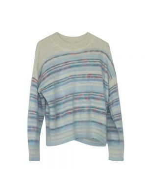 Sweter z alpaki Isabel Marant Pre-owned niebieski