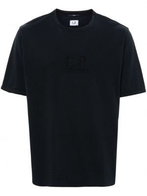 Tricou cu broderie C.p. Company negru