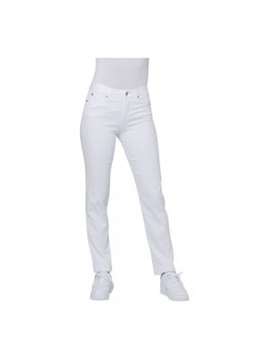 Proste jeansy C.ro białe