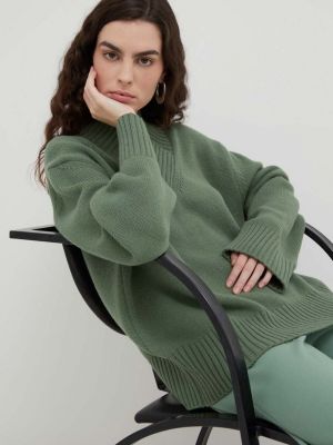 Вовняний светр Lovechild зелений