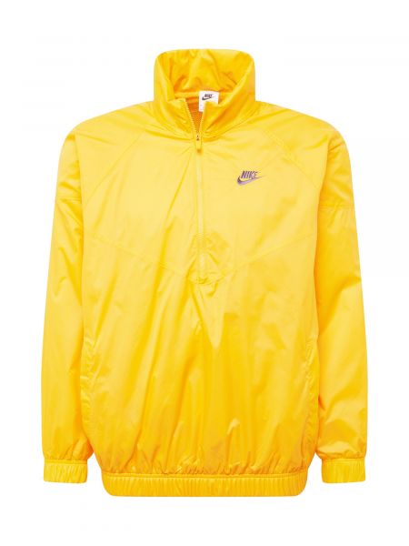 Τζιν μπουφάν Nike Sportswear κίτρινο