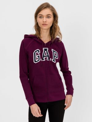 Bluza z kapturem Gap fioletowa