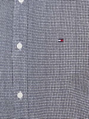 Pernata pamučna košulja s gumbima Tommy Hilfiger